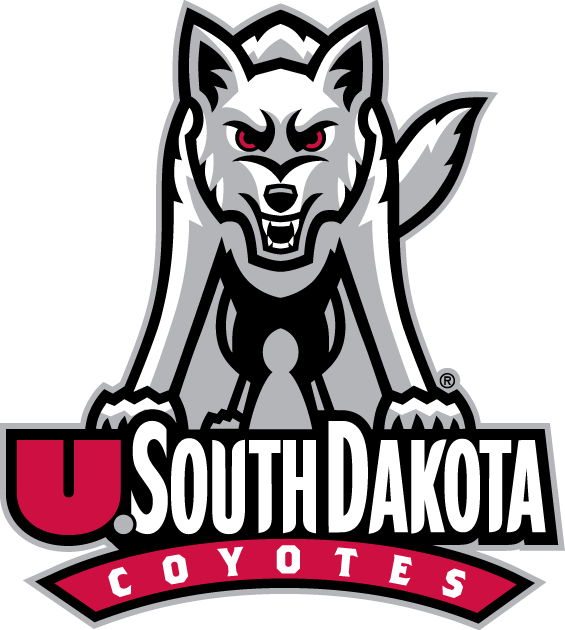 South Dakota Coyotes 2004-2011 Primary Logo iron on transfers for T-shirts...